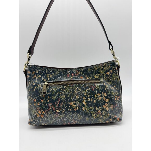 PATRICIA NASH Betta floral leather shoulder crossbody + Dust bag Tuscan Fields - Picture 9 of 11